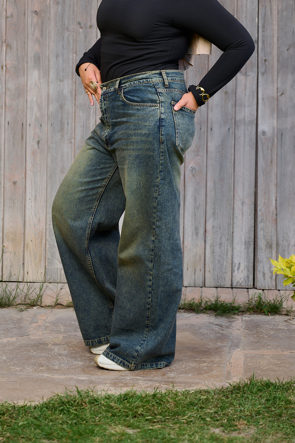Jina Wideleg Pants