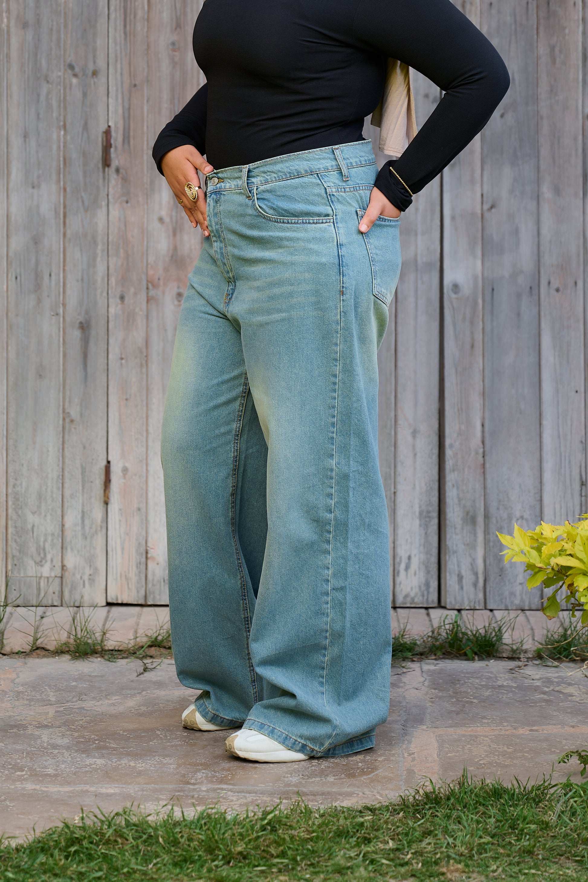 Jina Wideleg Pants