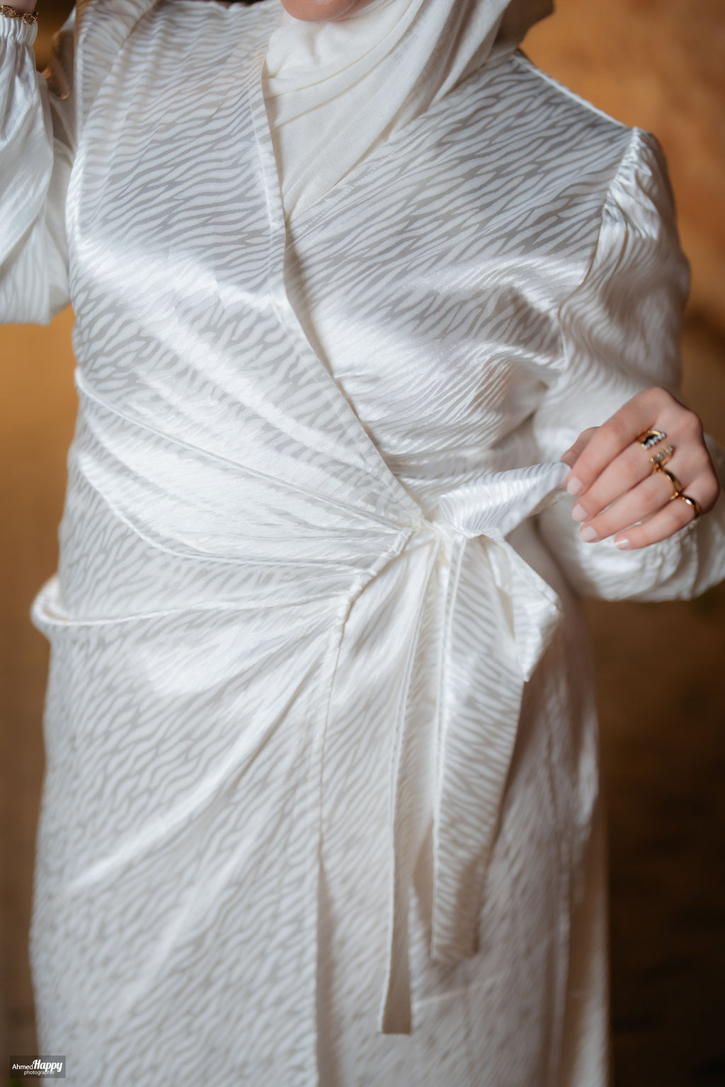 Satin Glimmer Dress