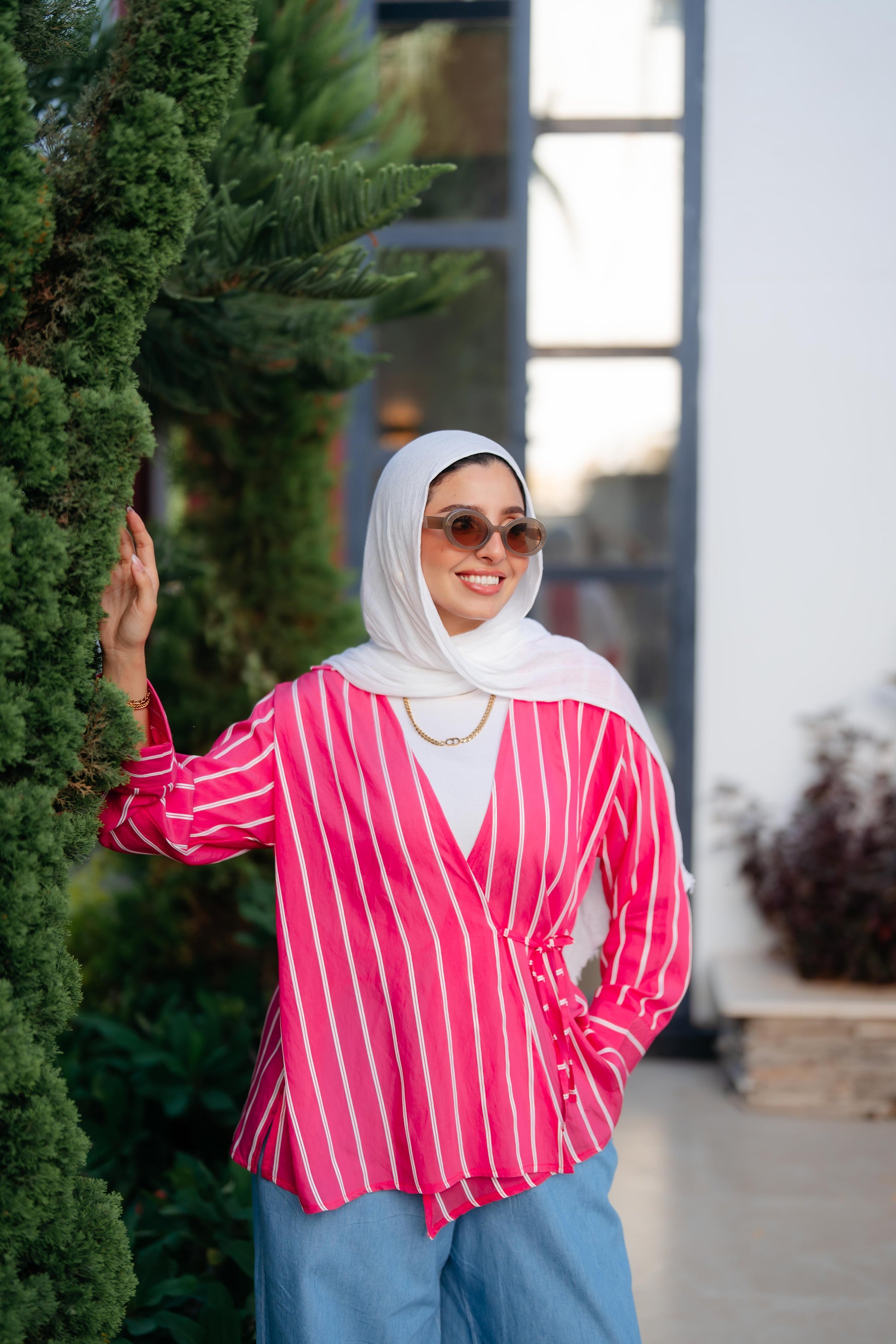 Luna Wrap Blouse