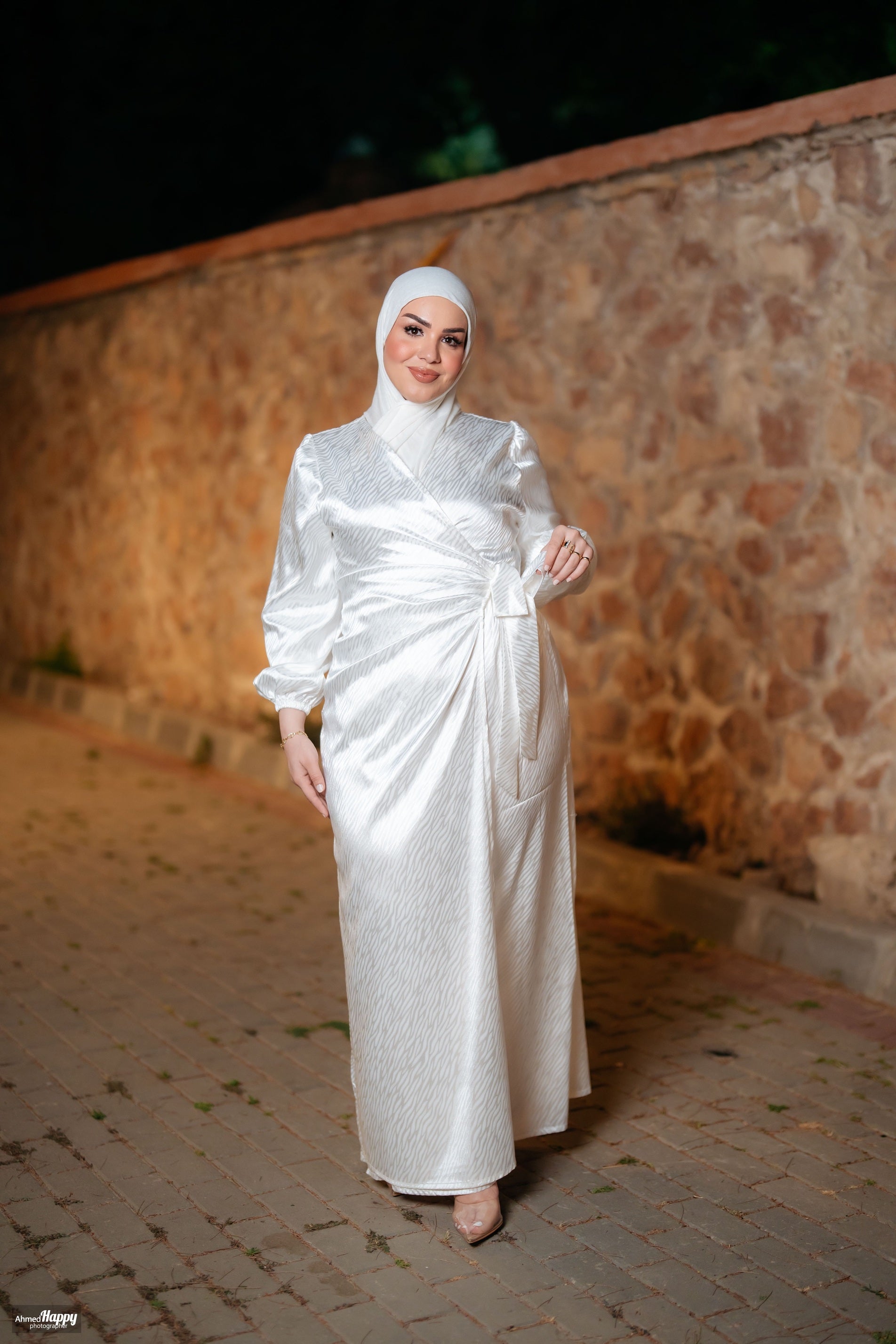 Satin Glimmer Dress